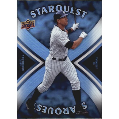 2008 Upper Deck StarQuest Super Rare #33 Alex Rodriguez