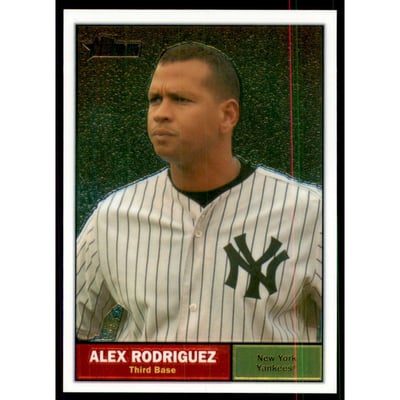 2010 Topps Heritage Chrome #C6 Alex Rodriguez