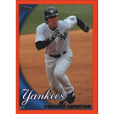 2010 Topps Red Border #185 Hideki Matsui