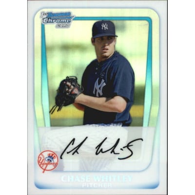 2011 Bowman Chrome Prospects Refractors #BCP155 Chase Whitley