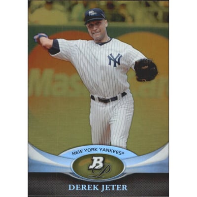 2011 Bowman Platinum Gold #9 Derek Jeter