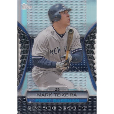 2012 Topps Golden Moments Die Cuts #GMDC64 Mark Teixeira