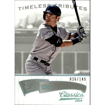 2014 Classics Timeless Tributes Silver #64 Ichiro Suzuki