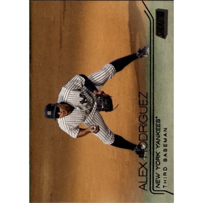 2015 Stadium Club Black #264 Alex Rodriguez