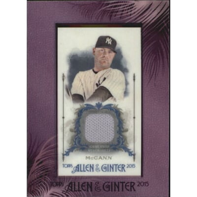 2015 Topps Allen and Ginter Framed Mini Relics #FMRBM Brian McCann