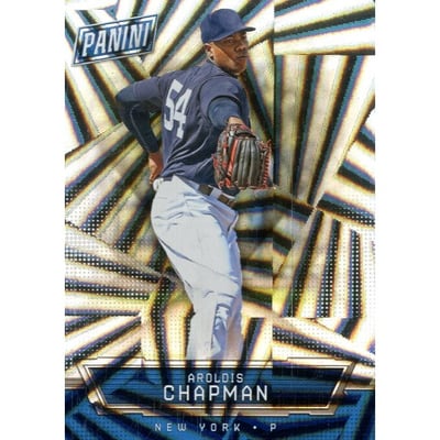 2016 Panini National Convention New York Baseball Decoy Wedges #1 Aroldis Chapman