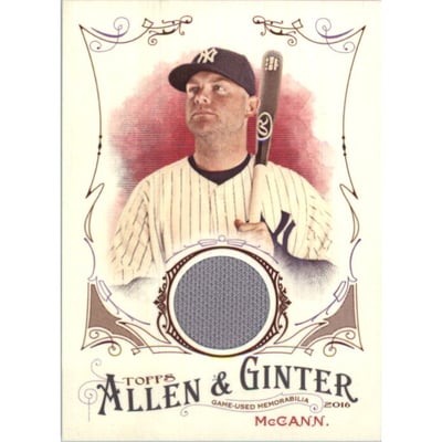 2016 Topps Allen and Ginter Relics #FSRBBM Brian McCann B