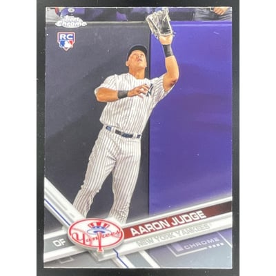 2017 Topps Chrome #169 Aaron Judge RC