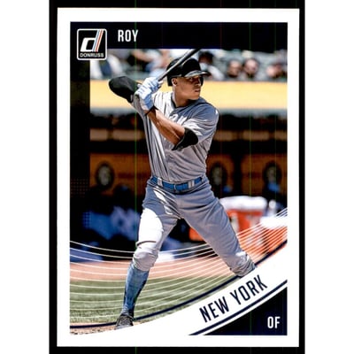 2018 Donruss Variations #148B Aaron Judge/ROY