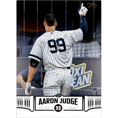 2018 Topps Aaron Judge Highlights Black #AJ21 Aaron Judge
