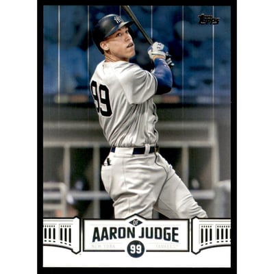 2018 Topps Aaron Judge Highlights Blue #AJ10 Aaron Judge