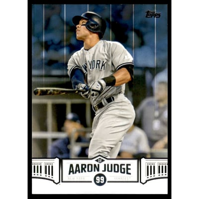 2018 Topps Aaron Judge Highlights Blue #AJ11 Aaron Judge