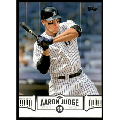 2018 Topps Aaron Judge Highlights Blue #AJ14 Aaron Judge