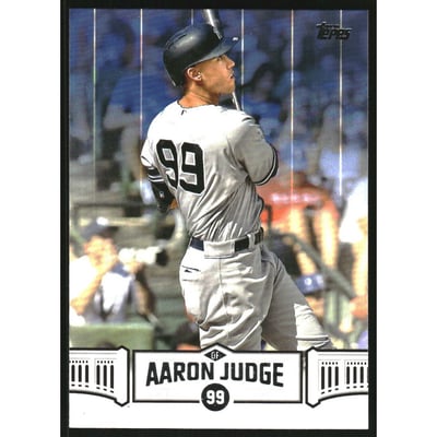 2018 Topps Aaron Judge Highlights Blue #AJ19 Aaron Judge