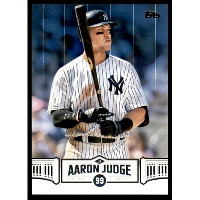 2018 Topps Aaron Judge Highlights Blue #AJ8 Aaron Judge