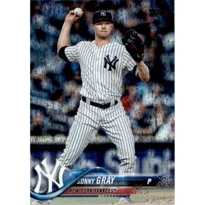 2018 Topps Factory Set Foilboard #469 Sonny Gray