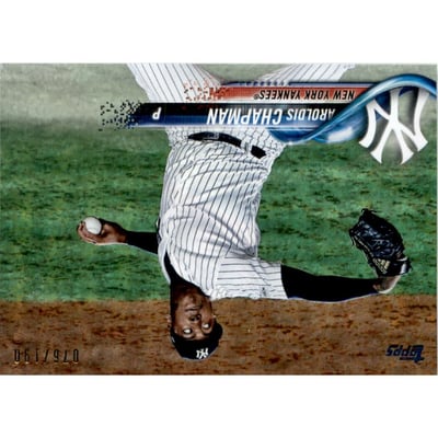 2018 Topps Factory Set Foilboard #475 Aroldis Chapman