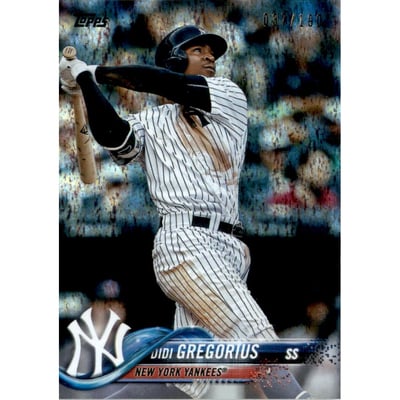 2018 Topps Factory Set Foilboard #576 Didi Gregorius