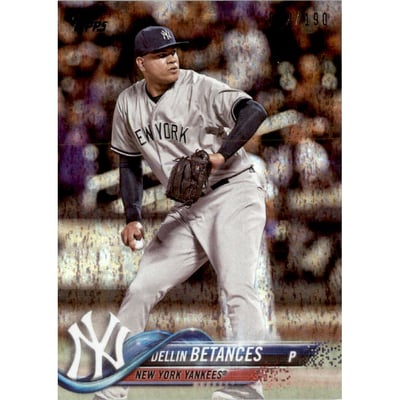 2018 Topps Factory Set Foilboard #80 Dellin Betances