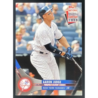 2018 Topps National Baseball Card Day New York Yankees #NYY-1 Aaron Judge