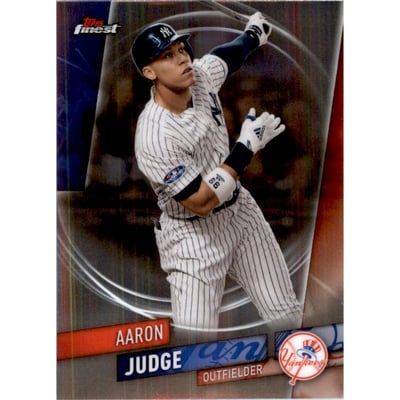 2019 Finest #51 Aaron Judge