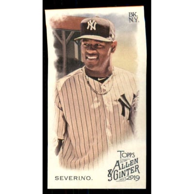 2019 Topps Allen and Ginter Mini No Number #140 Luis Severino