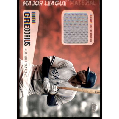 2019 Topps Update Major League Materials #MLMDG Didi Gregorius