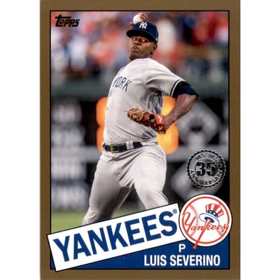 2020 Topps '85 Topps Gold #8571 Luis Severino