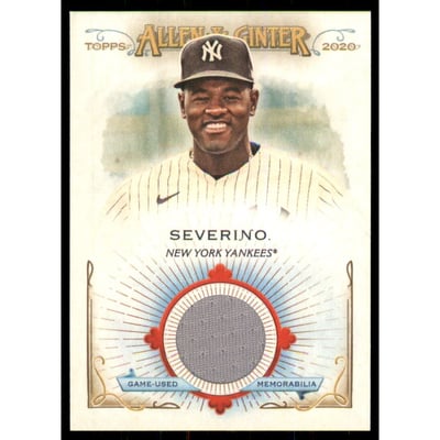 2020 Topps Allen and Ginter Relics #FSRBLS Luis Severino B