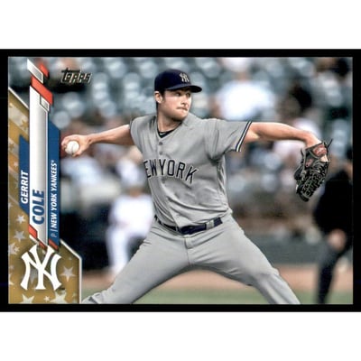 2020 Topps Factory Set Gold Stars #351 Gerrit Cole
