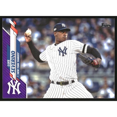 2020 Topps Meijer Purple #669 Luis Severino