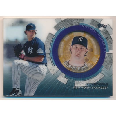 2020 Topps Update Coin Cards #TBCGC Gerrit Cole