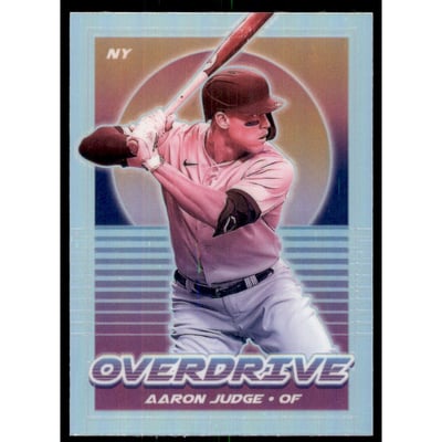 2021 Panini Overdrive Holo #18 Aaron Judge