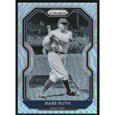 2021 Panini Prizm Prizms Silver #182 Babe Ruth