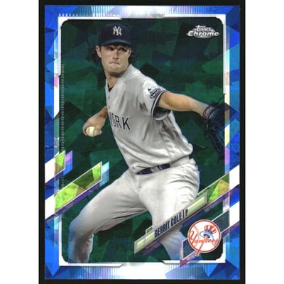 2021 Topps Chrome Sapphire #95 Gerrit Cole