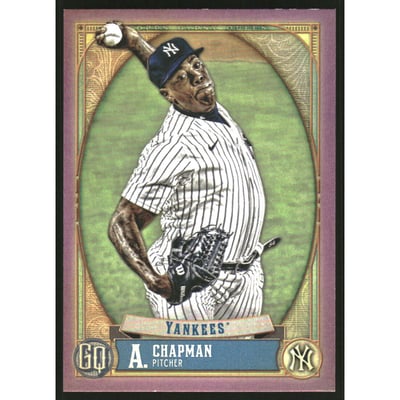 2021 Topps Gypsy Queen Mauve #132 Aroldis Chapman