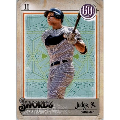 2021 Topps Gypsy Queen Tarot of the Diamond #TOD22 Aaron Judge