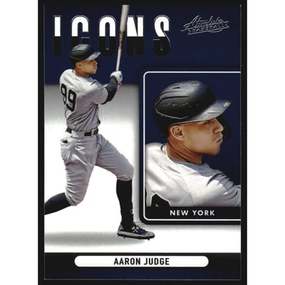 2022 Absolute Icons Retail #6 Aaron Judge