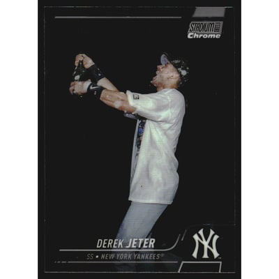 2022 Stadium Club Chrome Insert #35 Derek Jeter