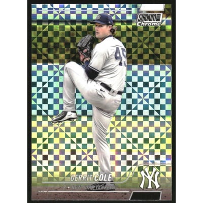 2022 Stadium Club Chrome X-Fractors #278 Gerrit Cole
