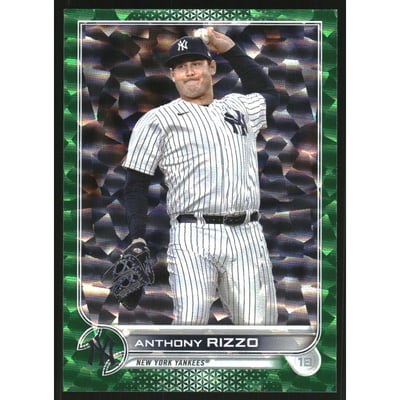 2022 Topps Green Foilboard #242 Anthony Rizzo