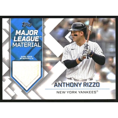 2022 Topps Major League Materials #MLMAR Anthony Rizzo S2