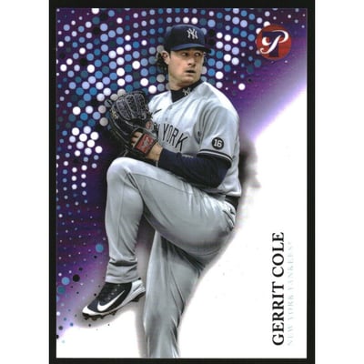 2022 Topps Pristine Purple Refractors #157 Gerrit Cole