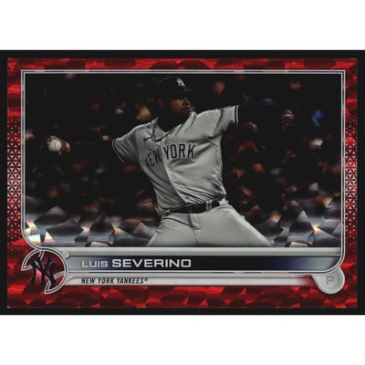 2022 Topps Red Foilboard #533 Luis Severino