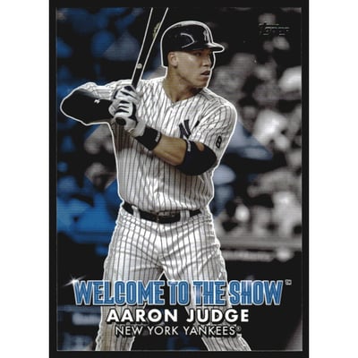 2022 Topps Welcome to the Show #WTTS38 Aaron Judge