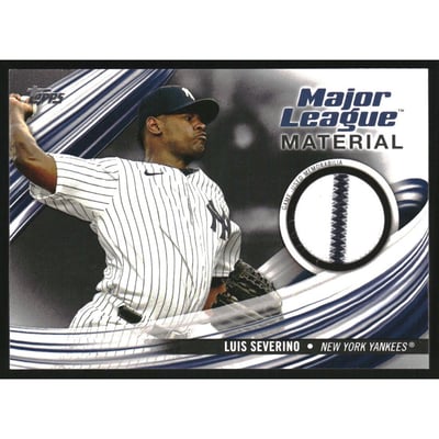 2023 Topps Major League Materials Black #MLMLS Luis Severino