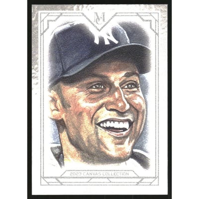 2023 Topps Museum Collection Canvas Collection Reprints #CCR42 Derek Jeter