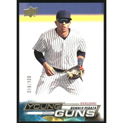 2023 Upper Deck Goodwin Champions Upper Deck Young Guns Exclusives #YG17 Oswald Peraza