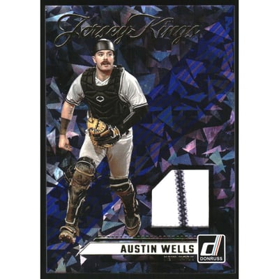 2024 Donruss Jersey Kings Blue Ice #4 Austin Wells