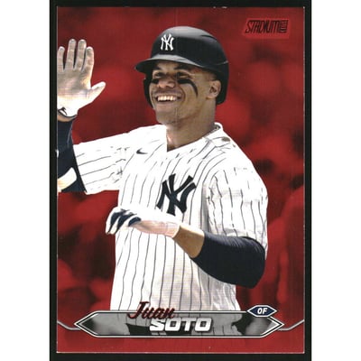 2024 Stadium Club Red Foil #300 Juan Soto